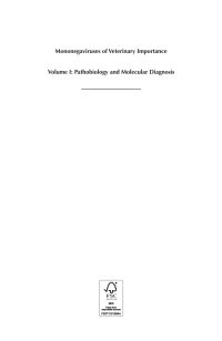 Titelbild: Mononegaviruses of Veterinary Importance, Volume 1 9781780641799