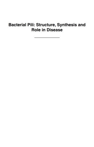 Cover image: Bacterial Pili 9781786395283