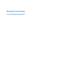 Imagen de portada: Microbial Food Safety 9781780644813