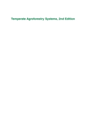 Titelbild: Temperate Agroforestry Systems 2nd edition 9781780644851