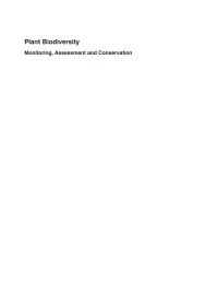Cover image: Plant Biodiversity 1st edition 9781780646947
