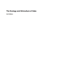 Imagen de portada: The Ecology and Silviculture of Oaks 3rd edition 9781780647081