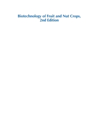 Titelbild: Biotechnology of Fruit and Nut Crops 2nd edition 9781780648279