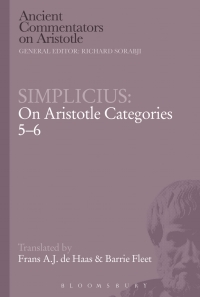 Cover image: Simplicius: On Aristotle Categories 5-6 1st edition 9781780938936