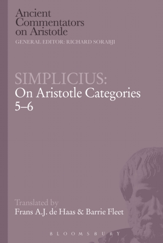 Cover image: Simplicius: On Aristotle Categories 5-6 1st edition 9781780938936