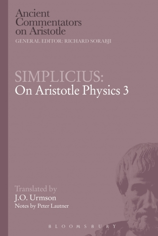 Imagen de portada: Simplicius: On Aristotle Physics 3 1st edition 9781472557353