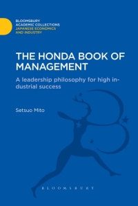 Cover image: The Honda Book of Management 1st edition 9781780939308