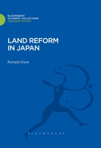 Cover image: Land Reform in Japan 1st edition 9781780939636