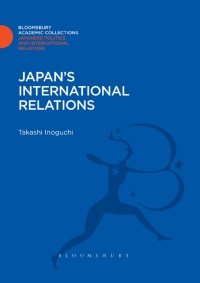 Imagen de portada: Japan's International Relations 1st edition 9781780939964