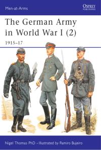 صورة الغلاف: The German Army in World War I (2) 1st edition 9781841765662