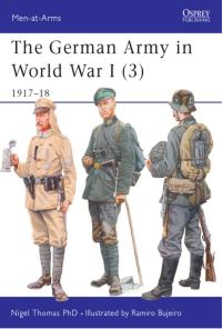Omslagafbeelding: The German Army in World War I (3) 1st edition 9781841765679