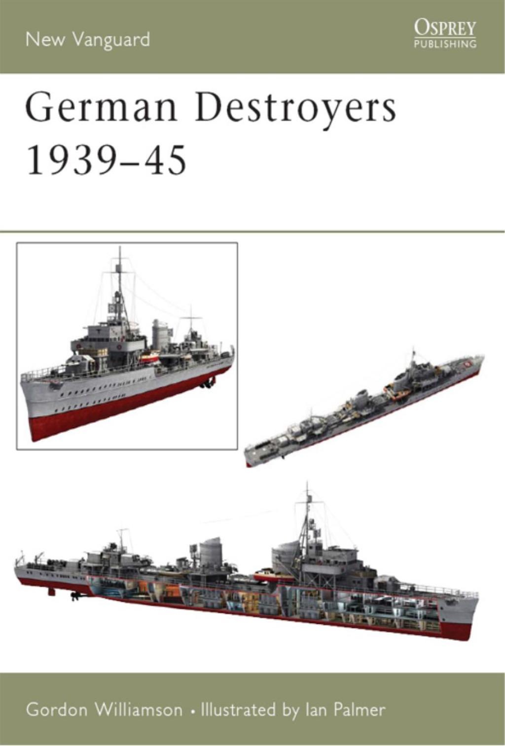 German Destroyers 1939–45 1st Edition