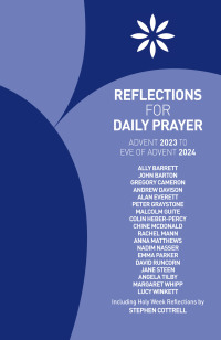 Cover image: Reflections for Daily Prayer Advent 2023 to Christ the King 2024 9781781403952