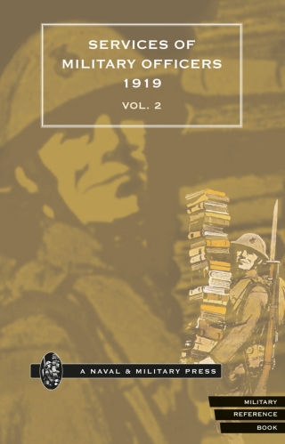 Imagen de portada: Quarterly Army List for the Quarter Ending 31st December, 1919 - Volume 2 1st edition 9781781502952