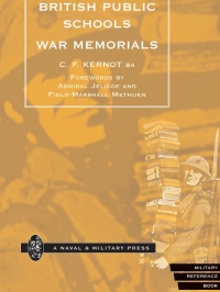 Cover image: British Public Schools War Memorials 1st edition 9781843421382