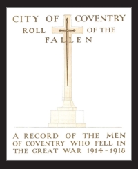 Cover image: City of Coventry Roll of the Fallen 1st edition 9781843424352