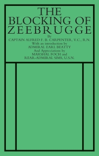 Cover image: The Blocking of Zeebrugge 1st edition 9781843425526