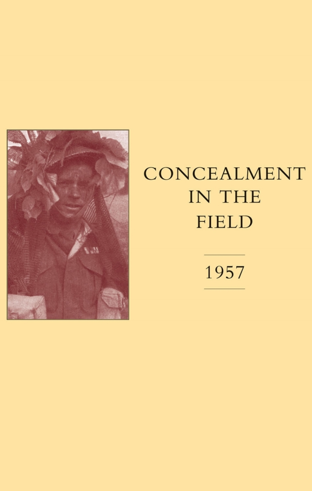 ISBN 9781843425779 product image for Concealment in the Field 1957 - 1st Edition (eBook) | upcitemdb.com