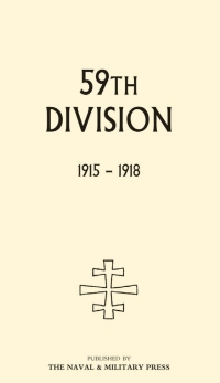 Cover image: 59th Division: 1915-1918 1st edition 9781843429944