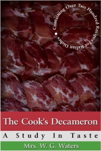 Omslagafbeelding: The Cook's Decameron 1st edition 9781781668238