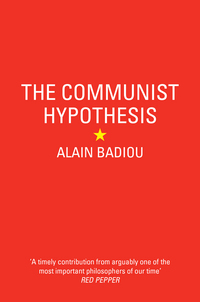 Cover image: The Communist Hypothesis 9781781688700