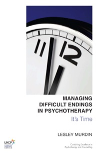 Imagen de portada: Managing Difficult Endings in Psychotherapy 9781782200512