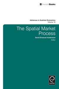 Cover image: The Spatial Market Process 9781781900062