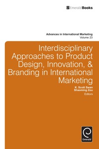 Titelbild: Interdisciplinary Approaches to Product Design, Innovation, & Branding in International Marketing 9781781900161