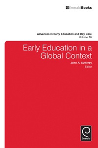 Cover image: Early Education in a Global Context 9781781900741