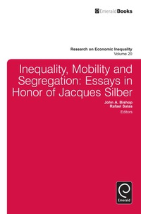 صورة الغلاف: Inequality, Mobility, and Segregation 9781781901700
