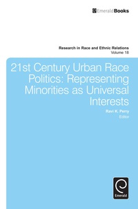表紙画像: 21st Century Urban Race Politics 9781781901847