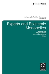 Imagen de portada: Experts and Epistemic Monopolies 9781781902165