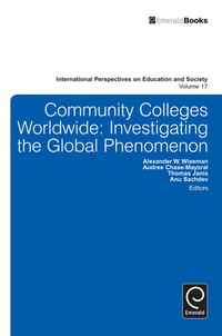 表紙画像: Community Colleges Worldwide 9781781902301