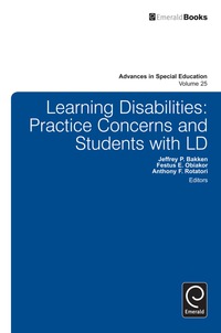 صورة الغلاف: Learning Disabilities 9781781904275