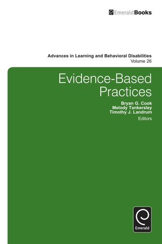 Cover image: Evidence-Based Practices 9781781904299