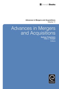 Titelbild: Advances in Mergers and Acquisitions 9781781904596
