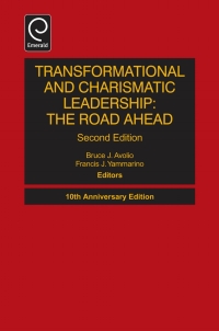 Imagen de portada: Transformational and Charismatic Leadership 2nd edition 9781781905999