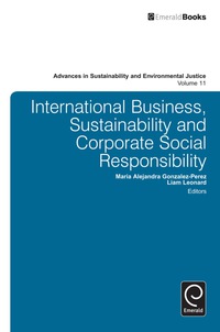 Imagen de portada: International Business, Sustainability and Corporate Social Responsibility 9781781906255