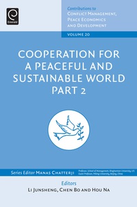 Cover image: Cooperation for a Peaceful and Sustainable World 9781781906552