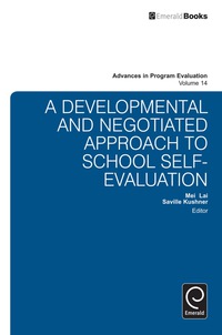 Imagen de portada: A National Developmental and Negotiated Approach to School and Curriculum Evaluation 9781781907047
