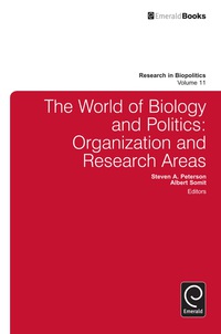Cover image: The World of Biology and Politics 9781781907283