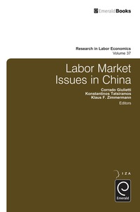 Imagen de portada: Labor Market Issues in China 9781781907566
