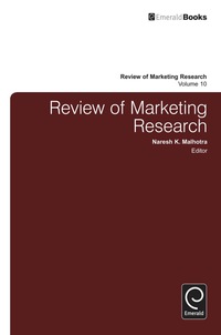 صورة الغلاف: Review of Marketing Research 9781781907603