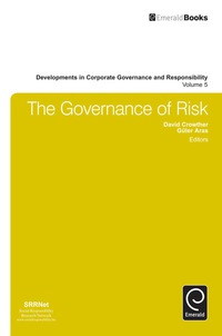 表紙画像: The Governance of Risk 9781781907801