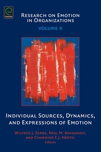 Titelbild: Individual sources, Dynamics and Expressions of Emotions 9781781908884
