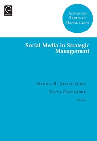 Cover image: Social Media in Strategic Management 9781781908983