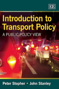 صورة الغلاف: Introduction to Transport Policy 9781781952443