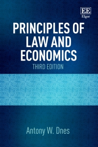Cover image: Principles of Law and Economics 3rd edition 9781781956021