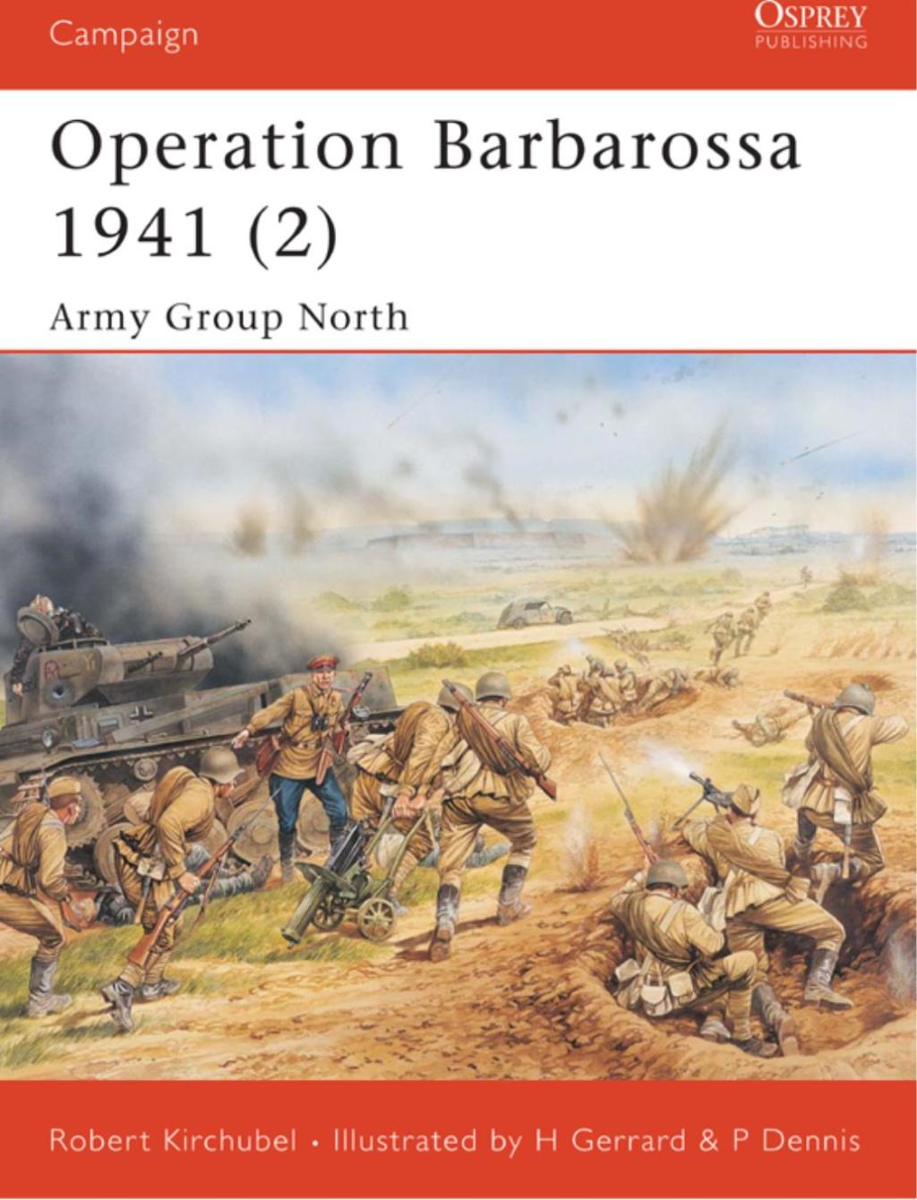 Operation Barbarossa 1941 (2) Army Group North 1st Edition
