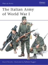 Imagen de portada: The Italian Army of World War I 1st edition 9781841763989